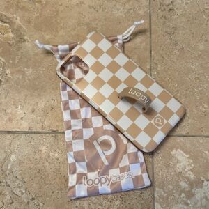 Loopy Case for iPhone 11 Pro Max Sand dollar checker tan